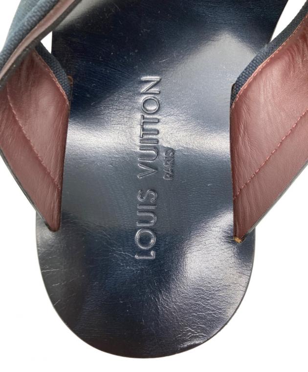 中古・古着通販】LOUIS VUITTON (ルイ ヴィトン) サンダル ブラック