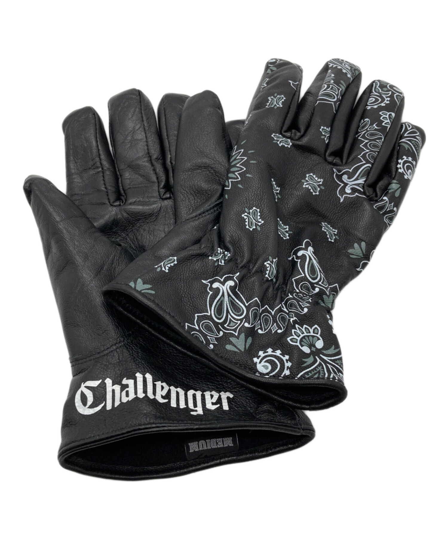 中古・古着通販】CHALLENGER (チャレンジャー) BANDANA LEATHER GLOVE