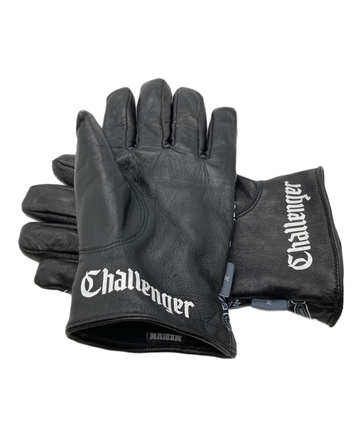 中古・古着通販】CHALLENGER (チャレンジャー) BANDANA LEATHER GLOVE