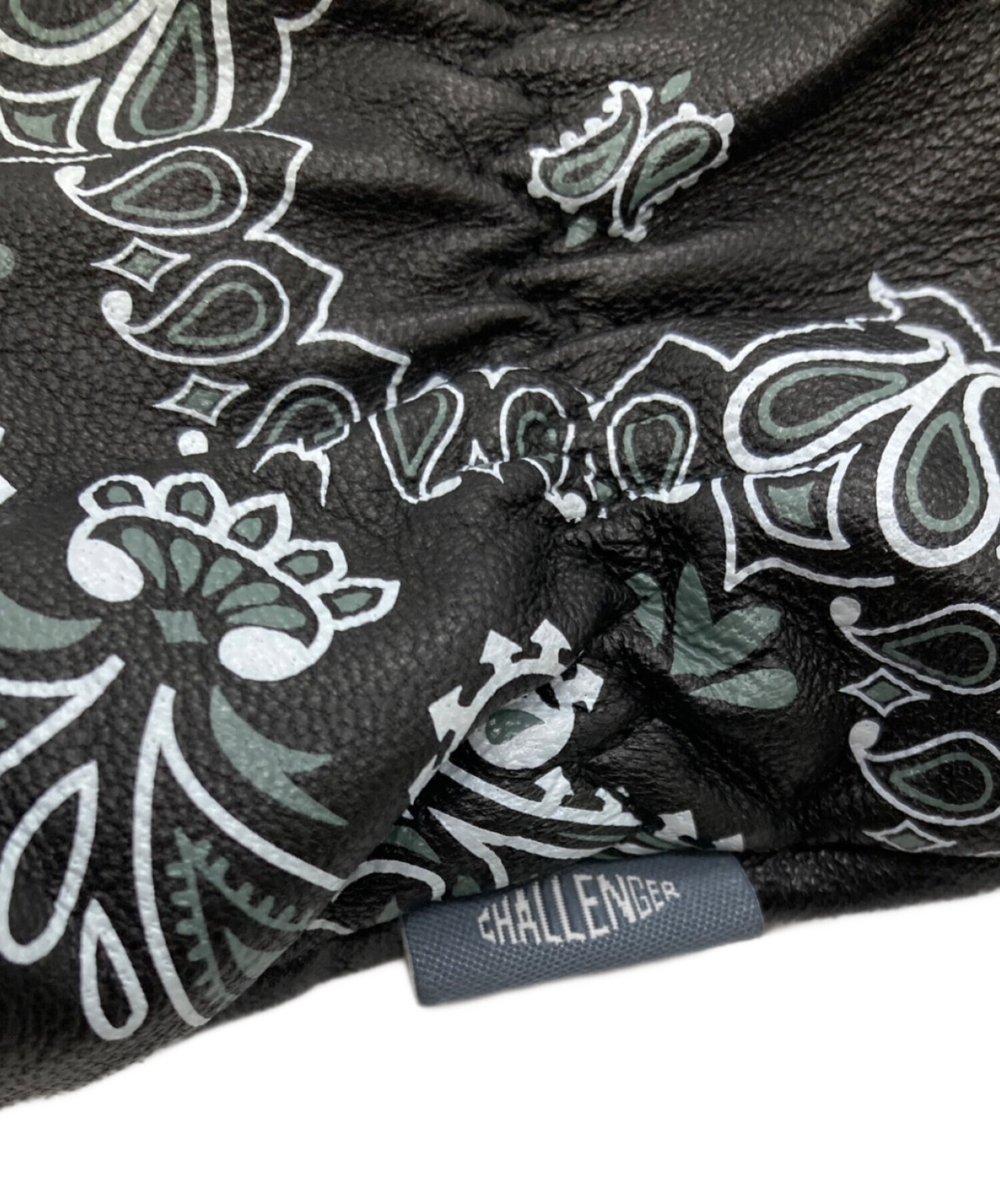 中古・古着通販】CHALLENGER (チャレンジャー) BANDANA LEATHER GLOVE