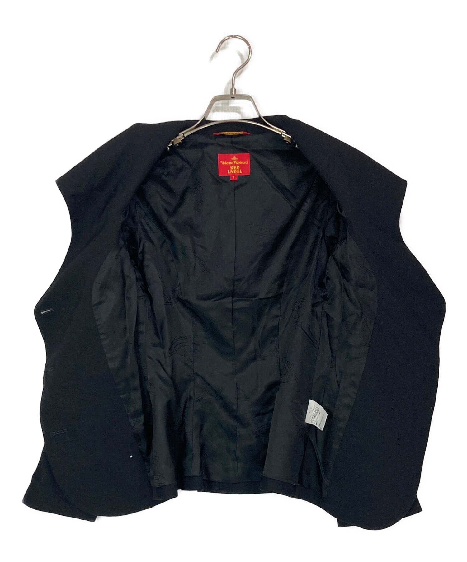 vivienne westwood LED LABEL ジャケット 黒 Mサイズ 中古・古着通販】Vivienne Westwood RED LABEL (ヴィヴィアンウエスト