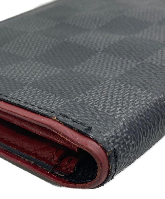 中古・古着通販】LOUIS VUITTON (ルイ ヴィトン) 長財布 レッド