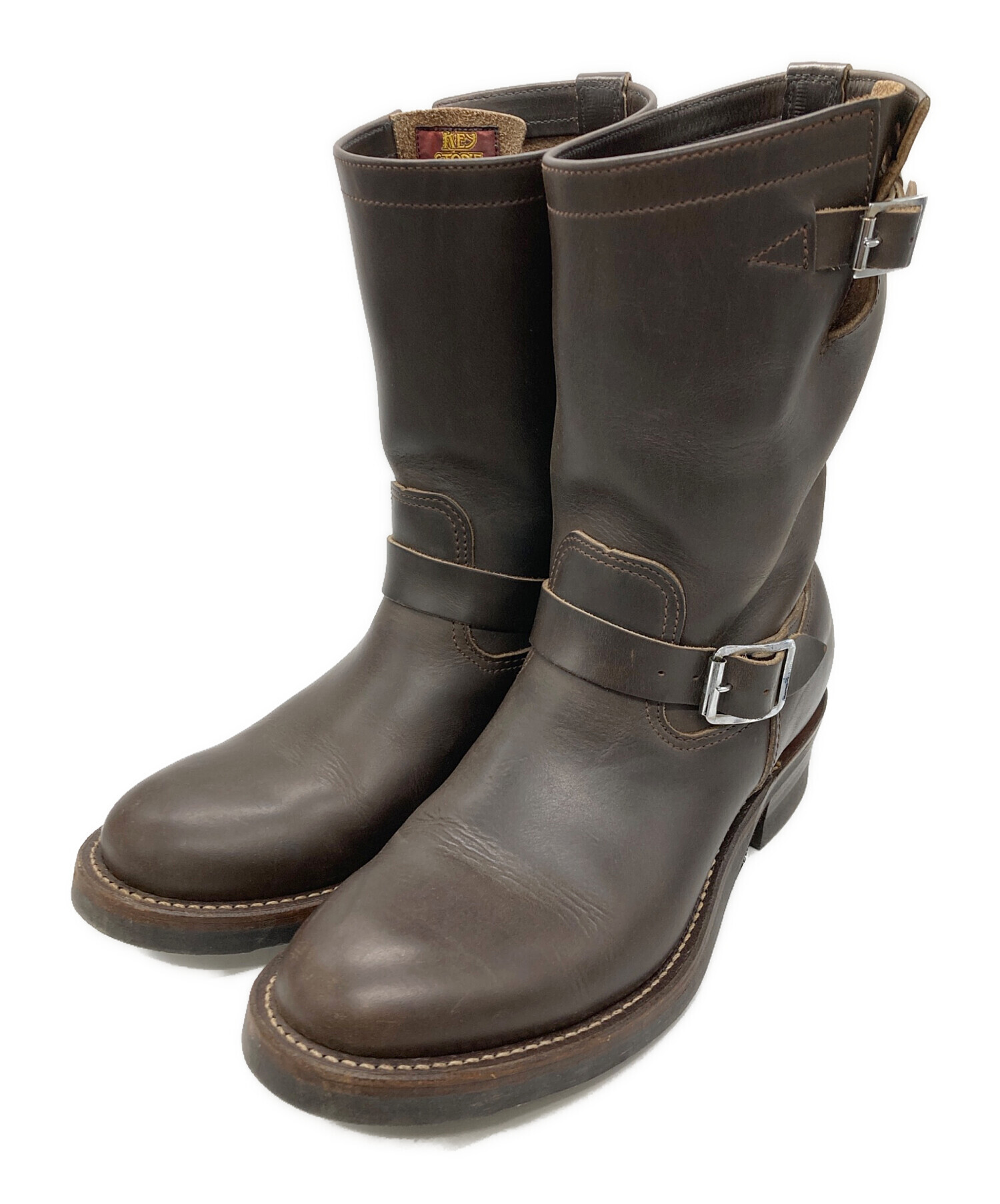 70　福禄寿　key BOOTS BIKER 福禄寿オリジナル「KEYSTONE 受注開始 13:00~ 3月29日 エンジニアブーツ stone 靴