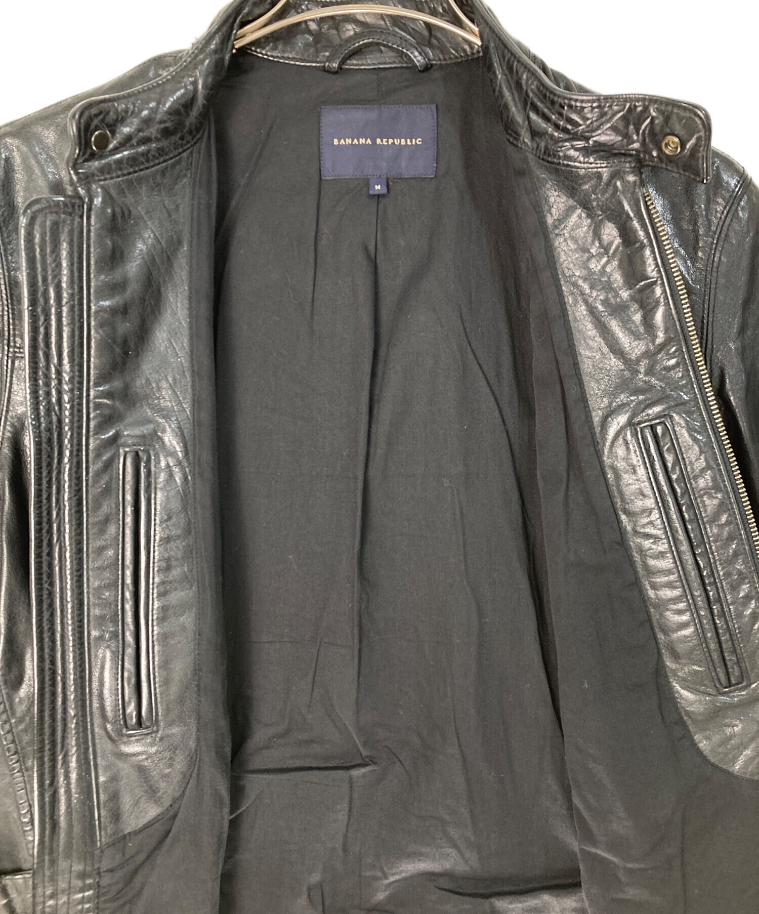 中古・古着通販】BANANA REPUBLIC (バナナリパブリック) レザー