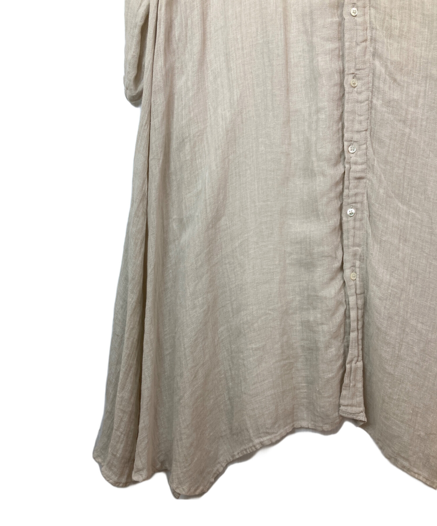 中古・古着通販】nest Robe (ネストローブ) リネンガーゼイレギュラー 
