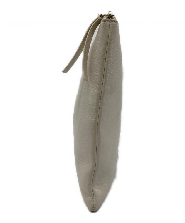 中古・古着通販】BALENCIAGA (バレンシアガ) クラッチバッグ ホワイト