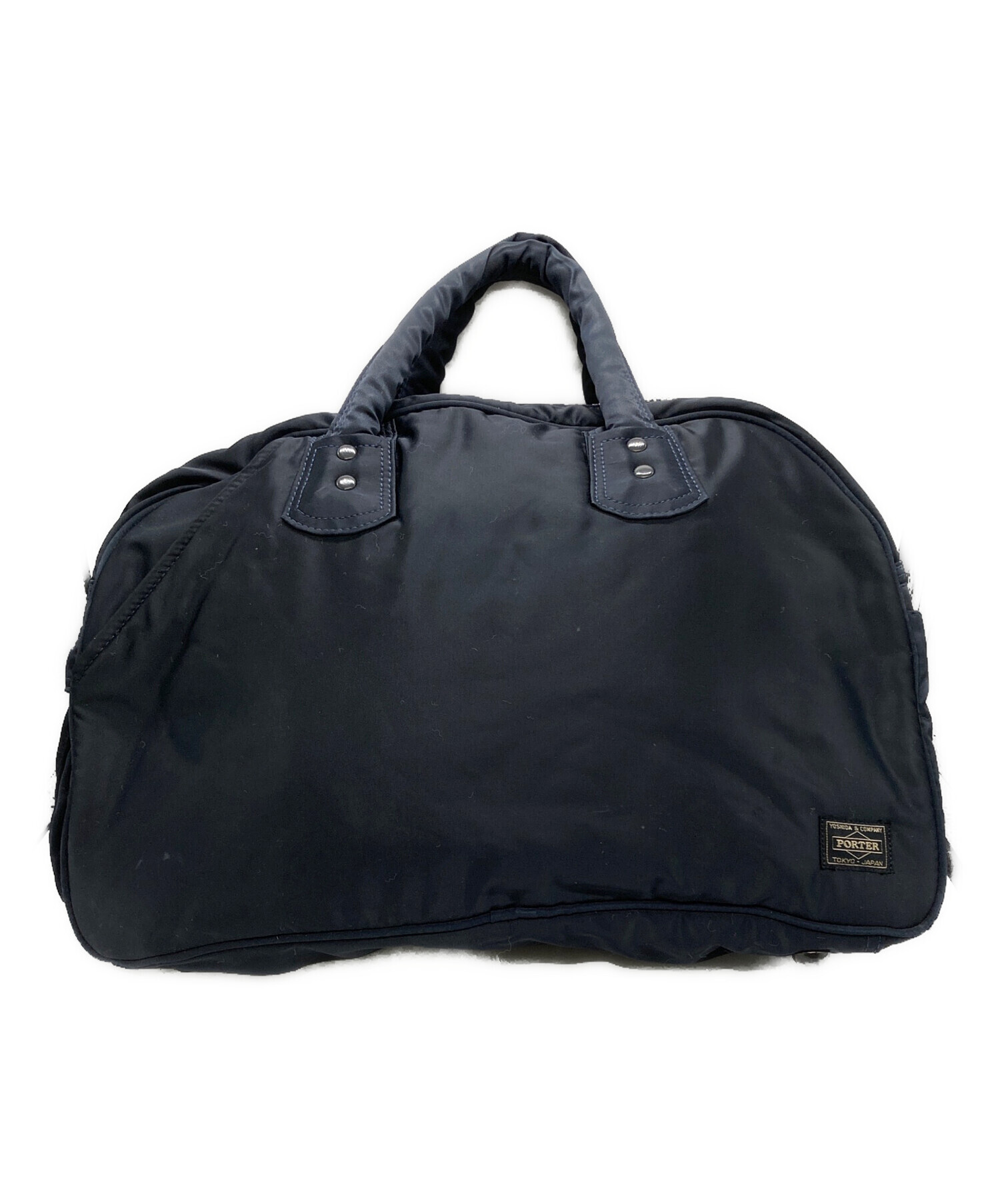 廃盤 ヘッドポーター ボストンバッグ ネイビー 中古・古着通販】HEAD PORTER (ヘッドポーター) ボストンバッグ