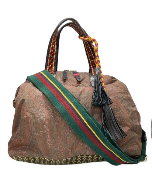中古・古着通販】ETRO (エトロ) 2WAY ショルダーバッグ ブラウン
