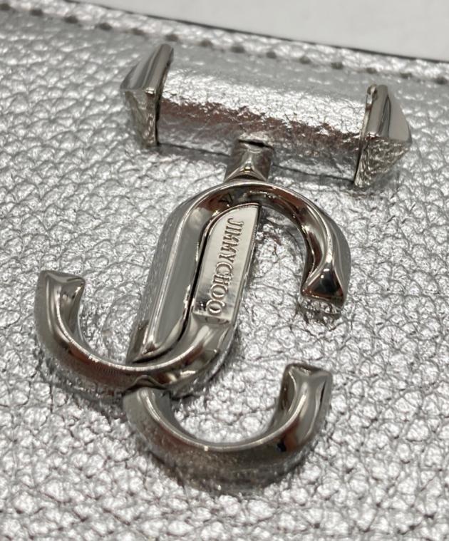中古・古着通販】JIMMY CHOO (ジミーチュウ) 2つ折り財布 シルバー