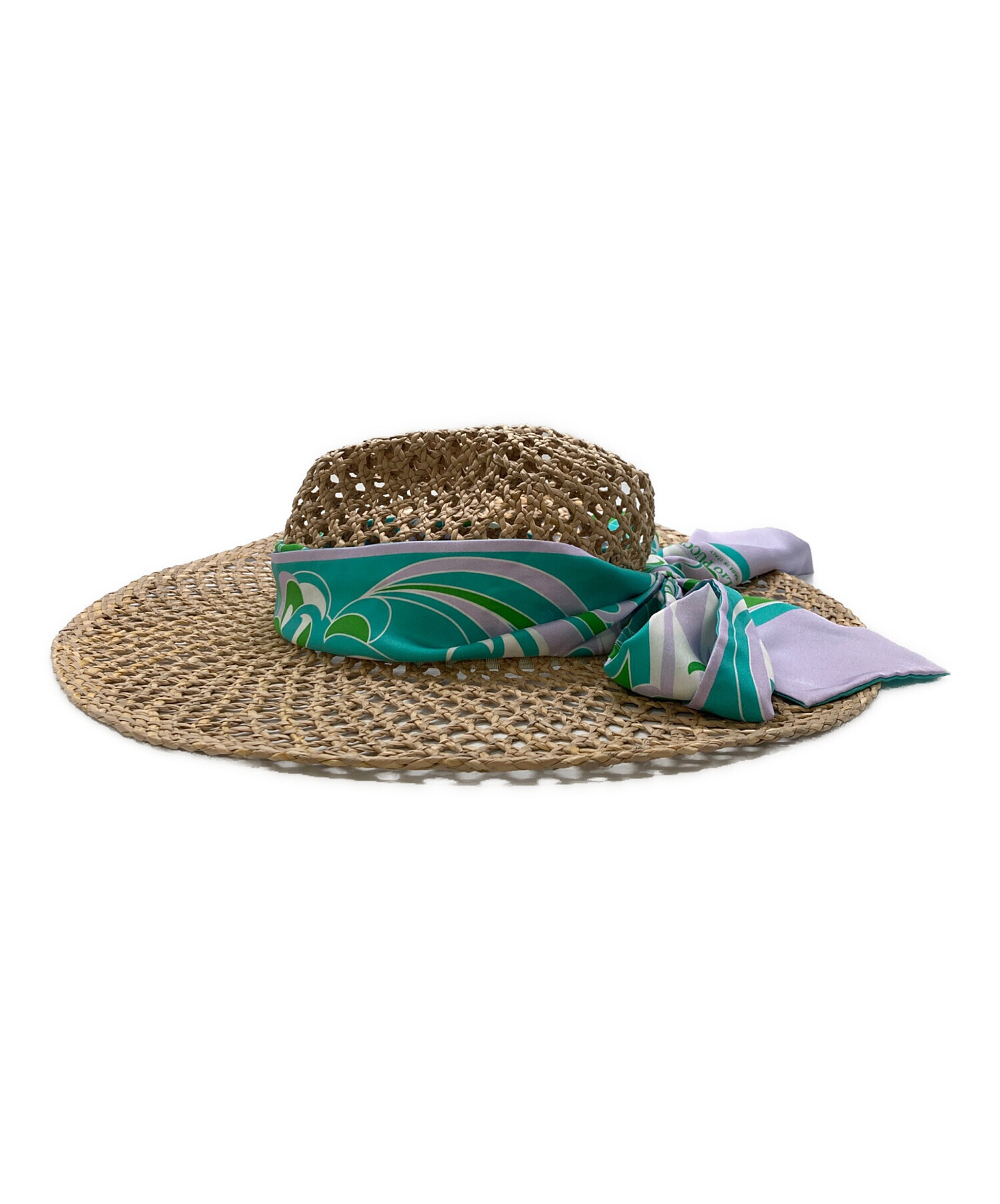 中古・古着通販】Emilio Pucci (エミリオ プッチ) ストローハット