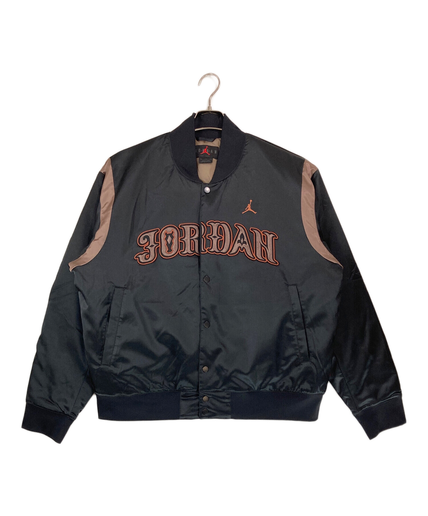 アメリカ古着AIR JORDAN バスケット服セット 中古・古着通販】JORDAN (ジョーダン) バーシティ ジャケット ブラック