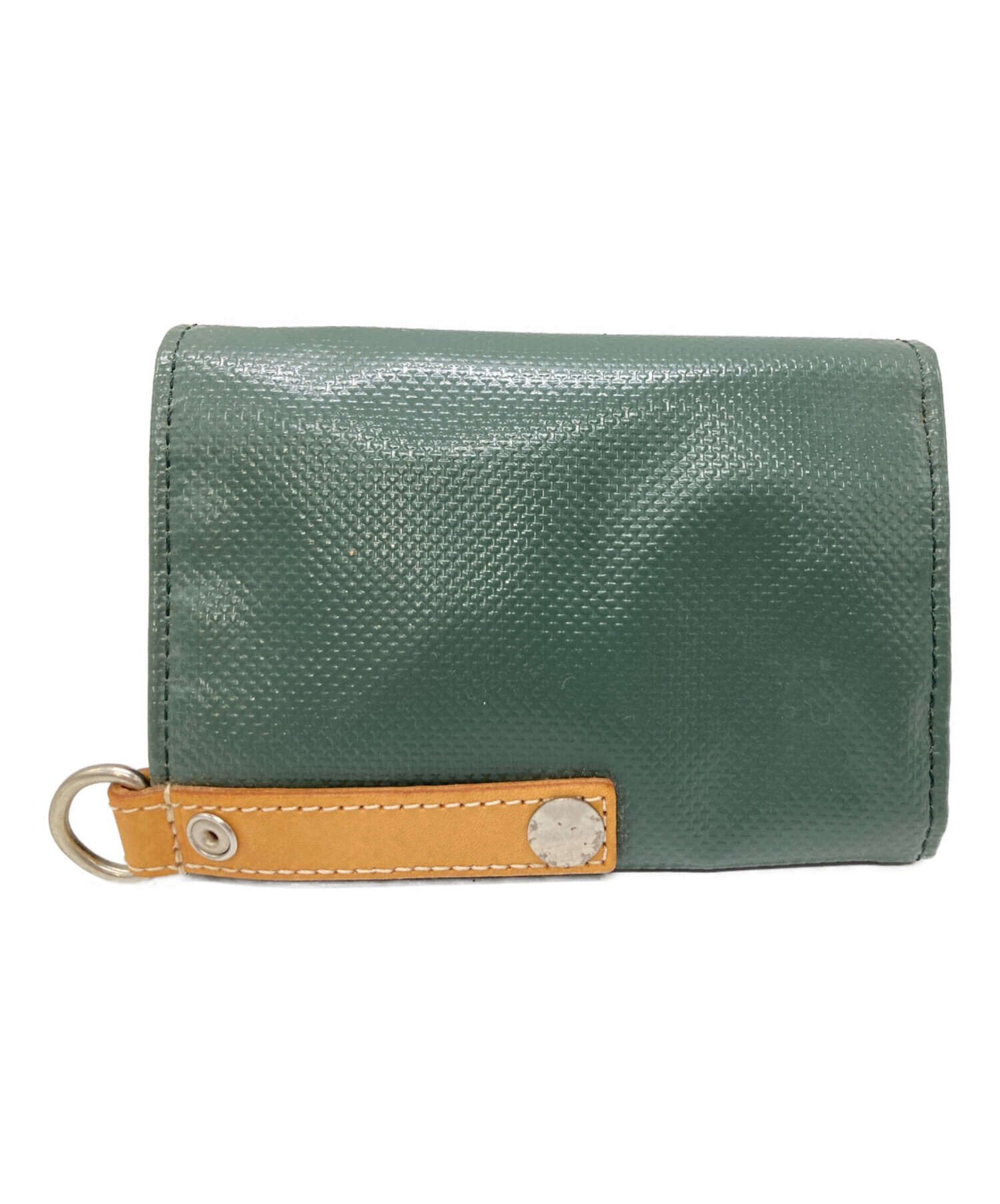 UNDERCOVER ウォレット　3つ折り財布　アンダーカバー 中古・古着通販】UNDERCOVER (アンダーカバー) 3つ折り財布 グリーン
