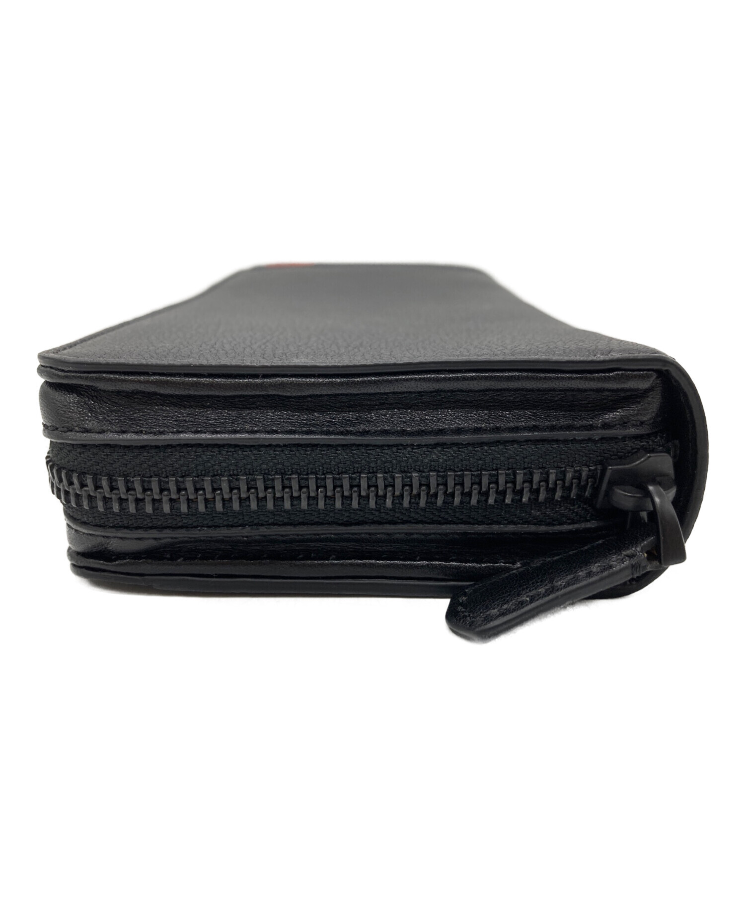 中古・古着通販】TUMI (トゥミ) 長財布 ブラック×レッド｜ブランド
