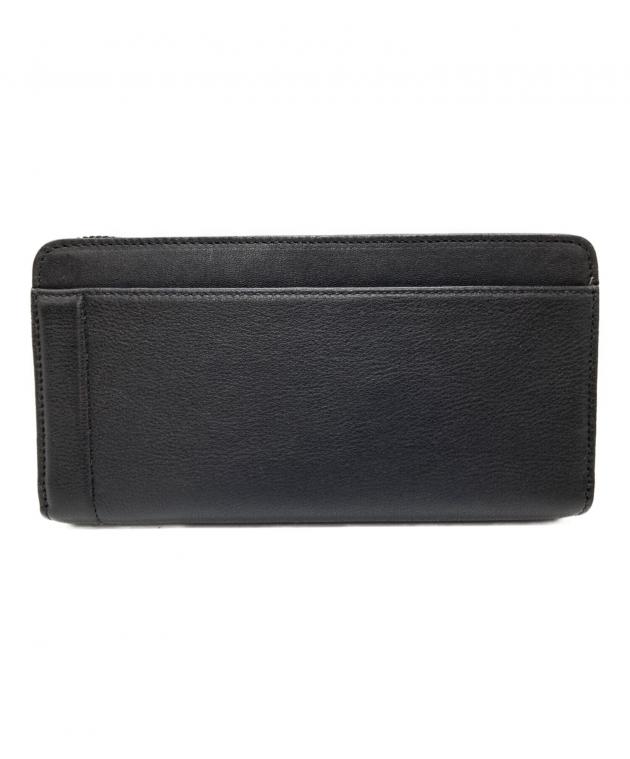 【未使用極美品：値下げ中！】TUMI 長財布 中古・古着通販】TUMI (トゥミ) 長財布 ブラック×レッド｜ブランド