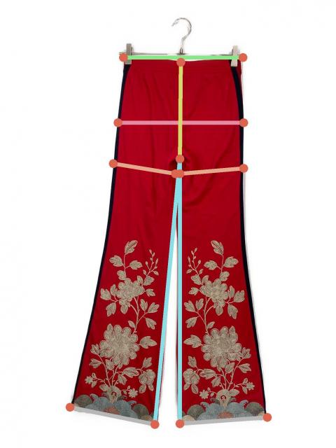 中古・古着通販】GUCCI (グッチ) フラワーエンブロイダリーフレア