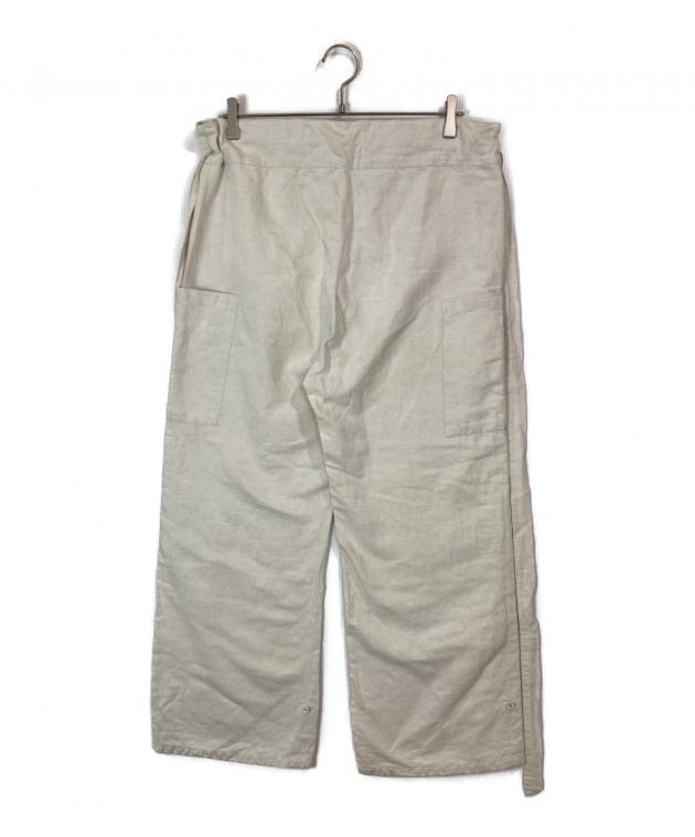 中古・古着通販】TABRIK (タブリック) リネン混パンツ ベージュ サイズ