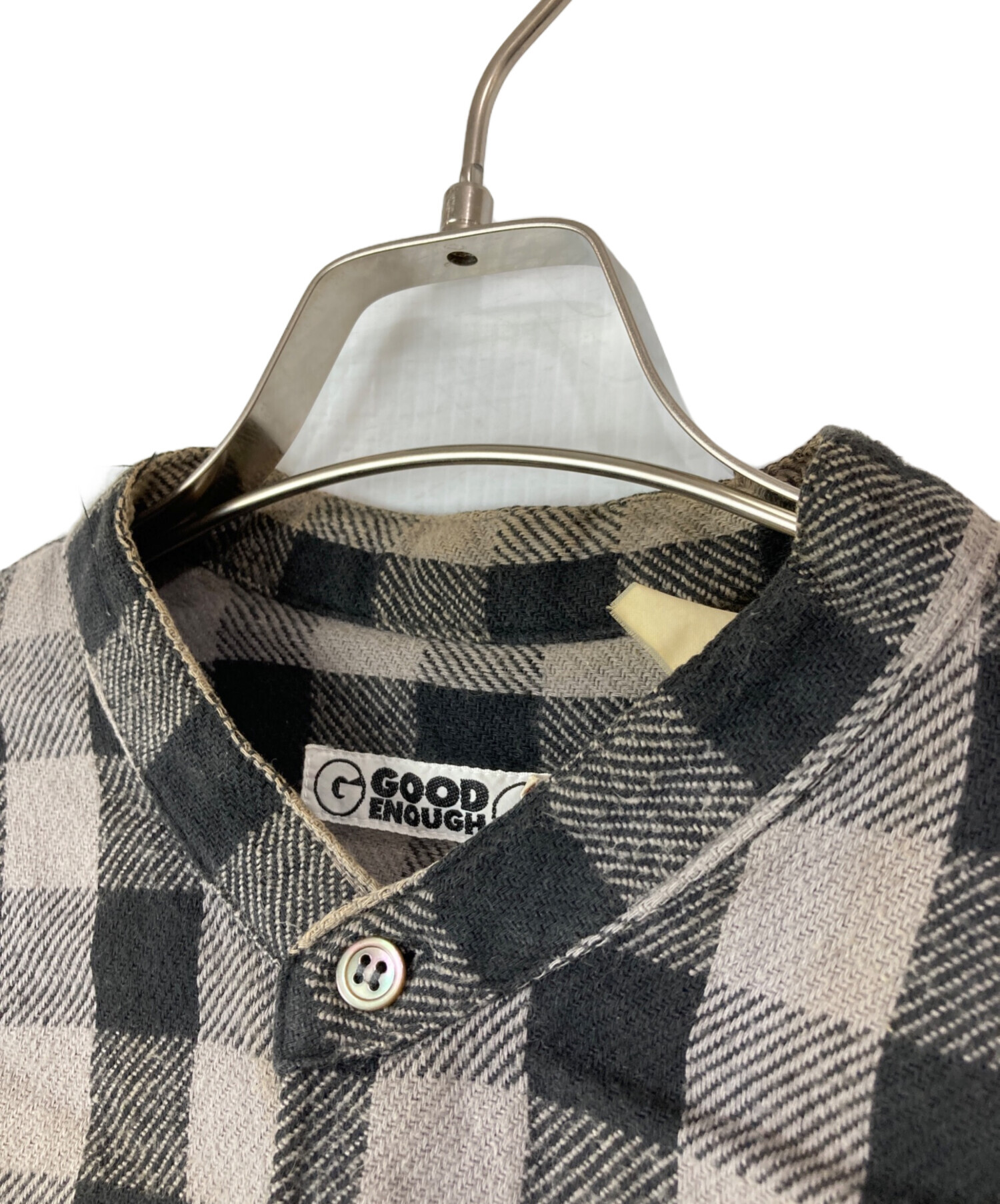 中古・古着通販】GOODENOUGH (グッドイナフ) ノーカラーチェック