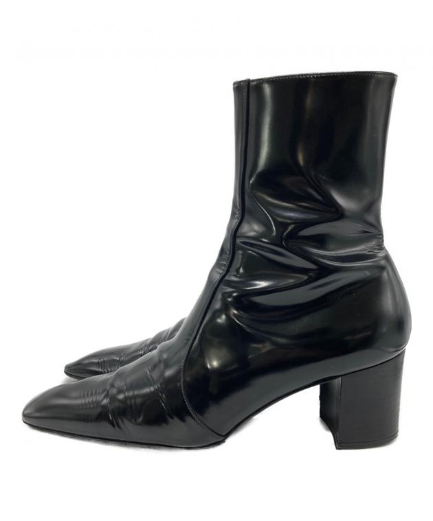saint laurent paris サイドジップブーツ 42 中古・古着通販】Saint Laurent Paris (サンローランパリ) サイド