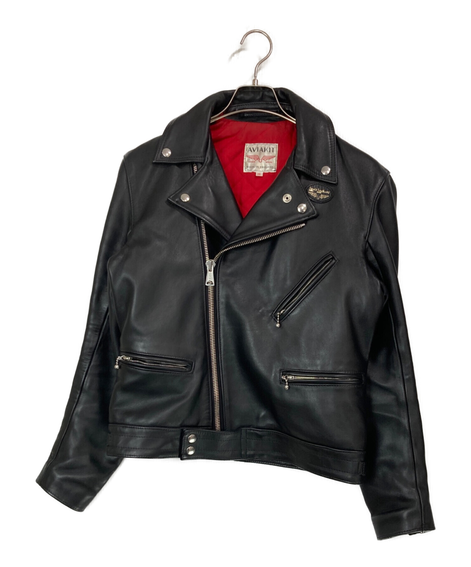 コ*ス様 Lewis Leathers ダブルライダースジャケット 黒 中古・古着通販】Lewis Leathers (ルイスレザース) ダブルライダース