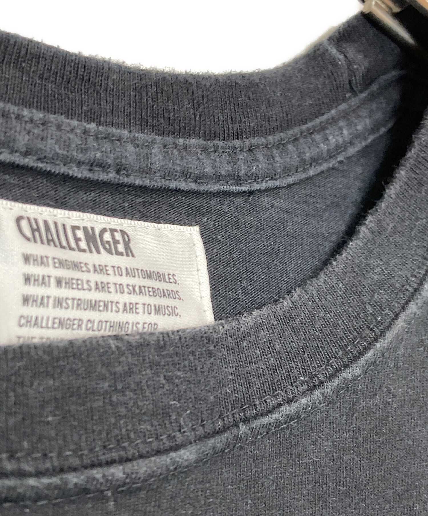 中古・古着通販】CHALLENGER (チャレンジャー) CMC TECH TEE ブラック