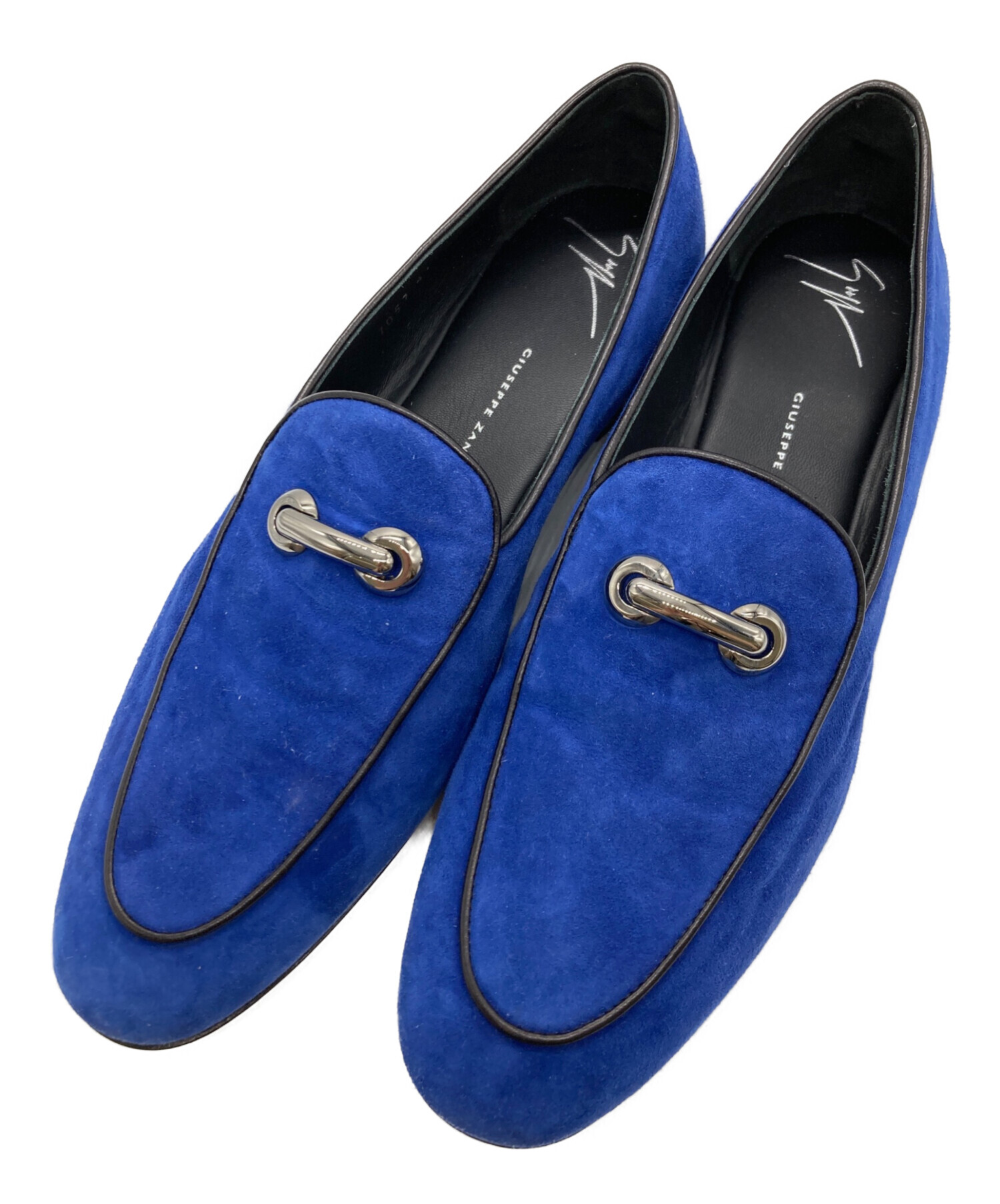 Giuseppe Zanotti ブルーローファー 中古・古着通販】GIUSEPPE ZANOTTI (ジュゼッペザノッティ) ローファー