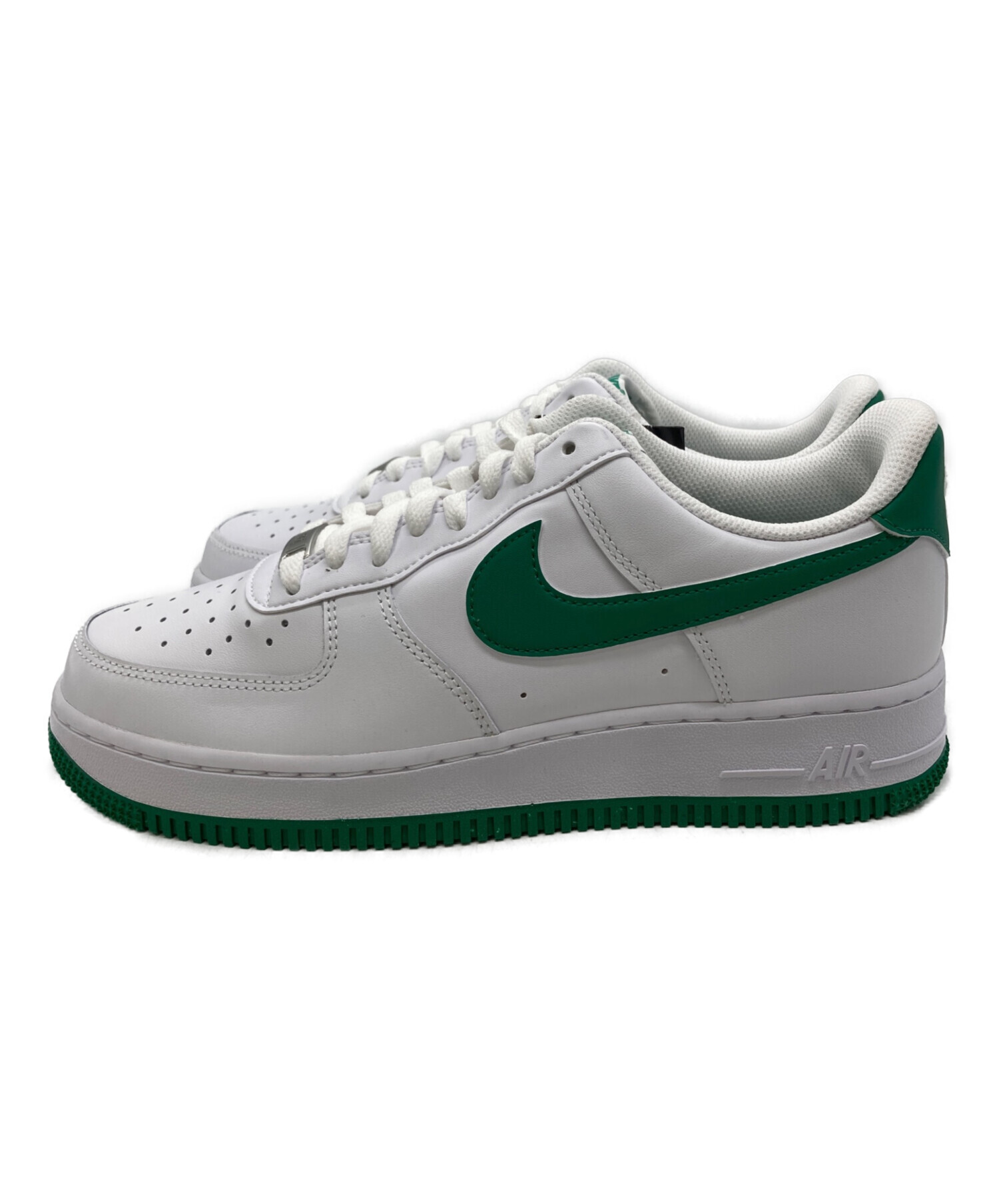 中古・古着通販】NIKE (ナイキ) エアフォース1 ロー ホワイト×グリーン 