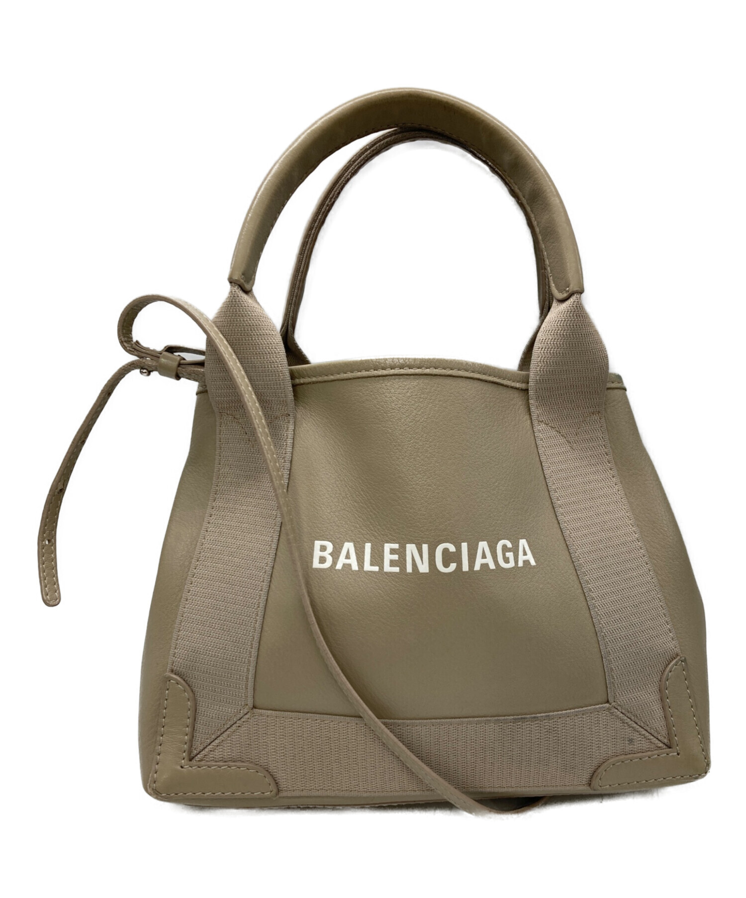 中古・古着通販】BALENCIAGA (バレンシアガ) 2WAYバッグ ベージュ 