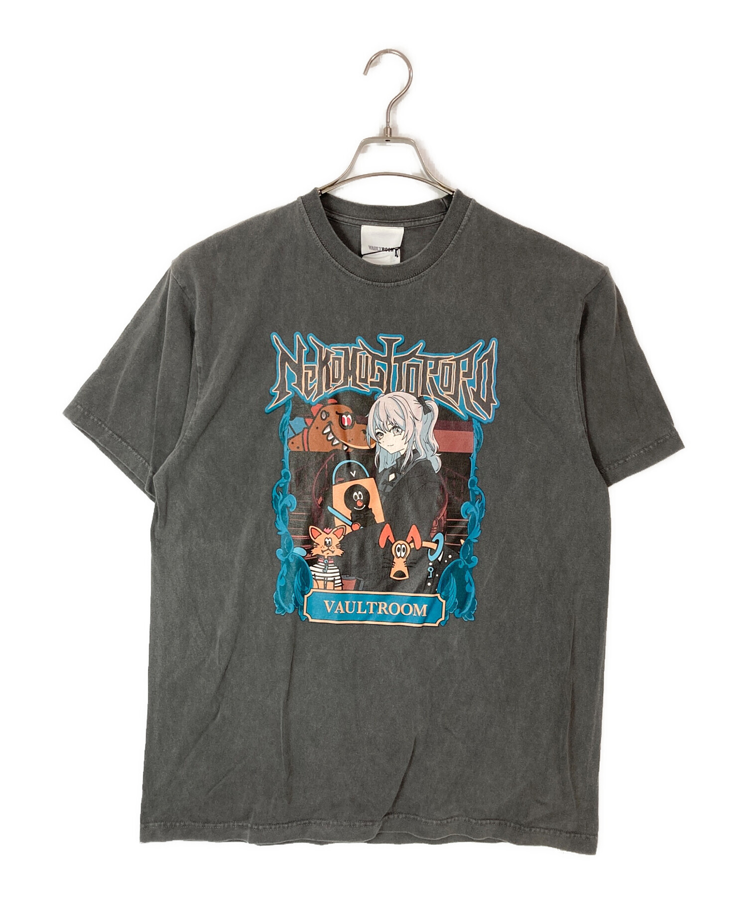 VR × Rathalos TEE ボルトルーム vaultroom Tシャツ 中古・古着通販】VAULTROOM (ボルトルーム) VR × TORORO TEE グレー