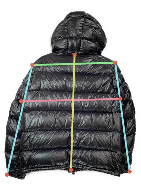 中古・古着通販】MONCLER (モンクレール) ダウンジャケット ブラック