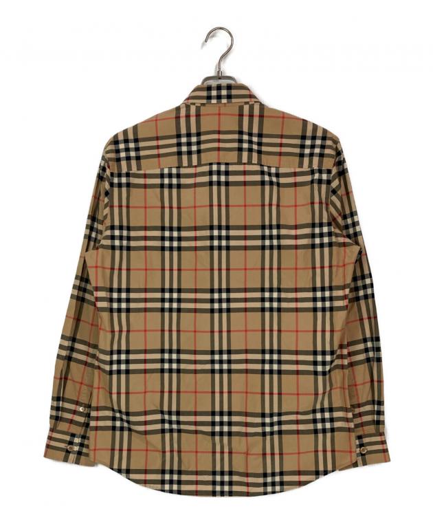中古・古着通販】BURBERRY (バーバリー) ノバチェックシャツ ベージュ
