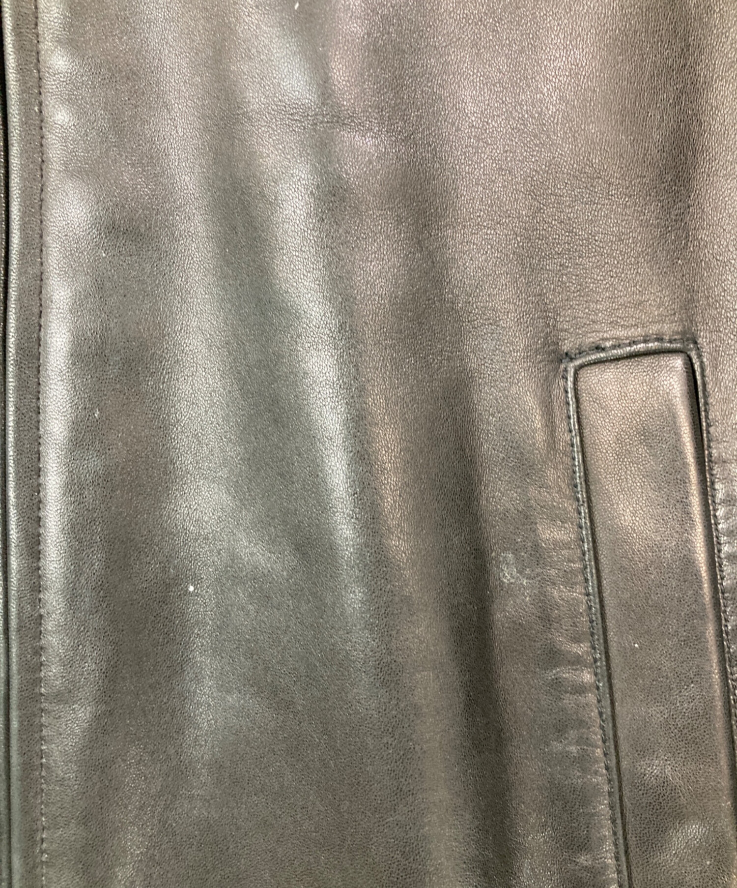 中古・古着通販】BROOKS BROTHERS (ブルックスブラザーズ) ラムレザー