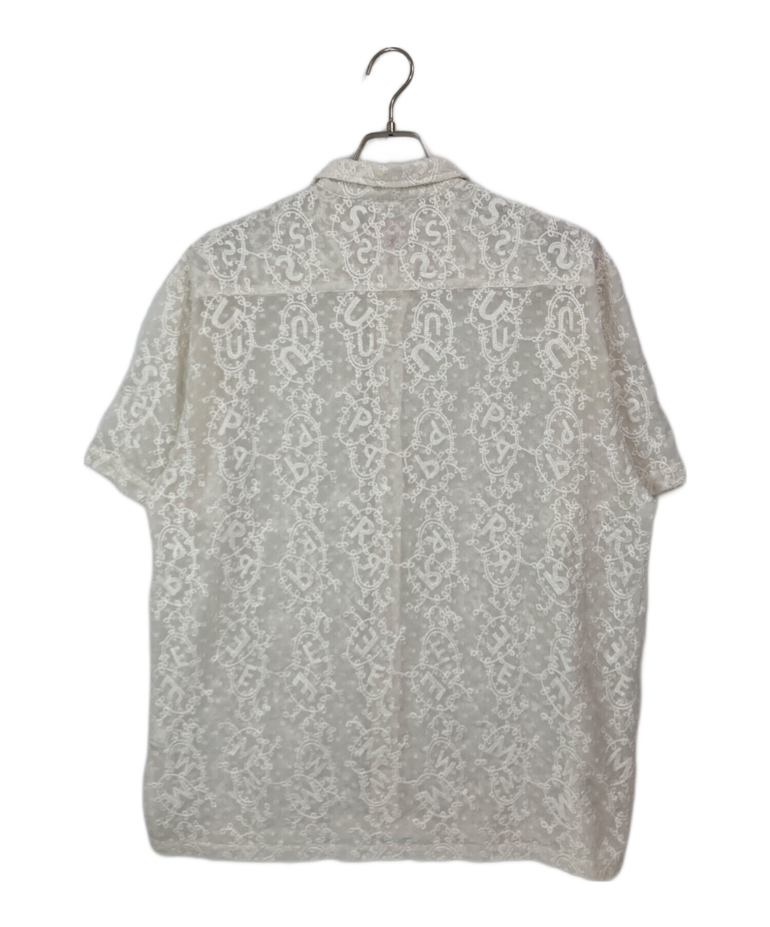 Supreme 半袖シャツ Sサイズ　Chainstitch Chiffon 中古・古着通販】Supreme (シュプリーム) Chainstitch Chiffon S/S