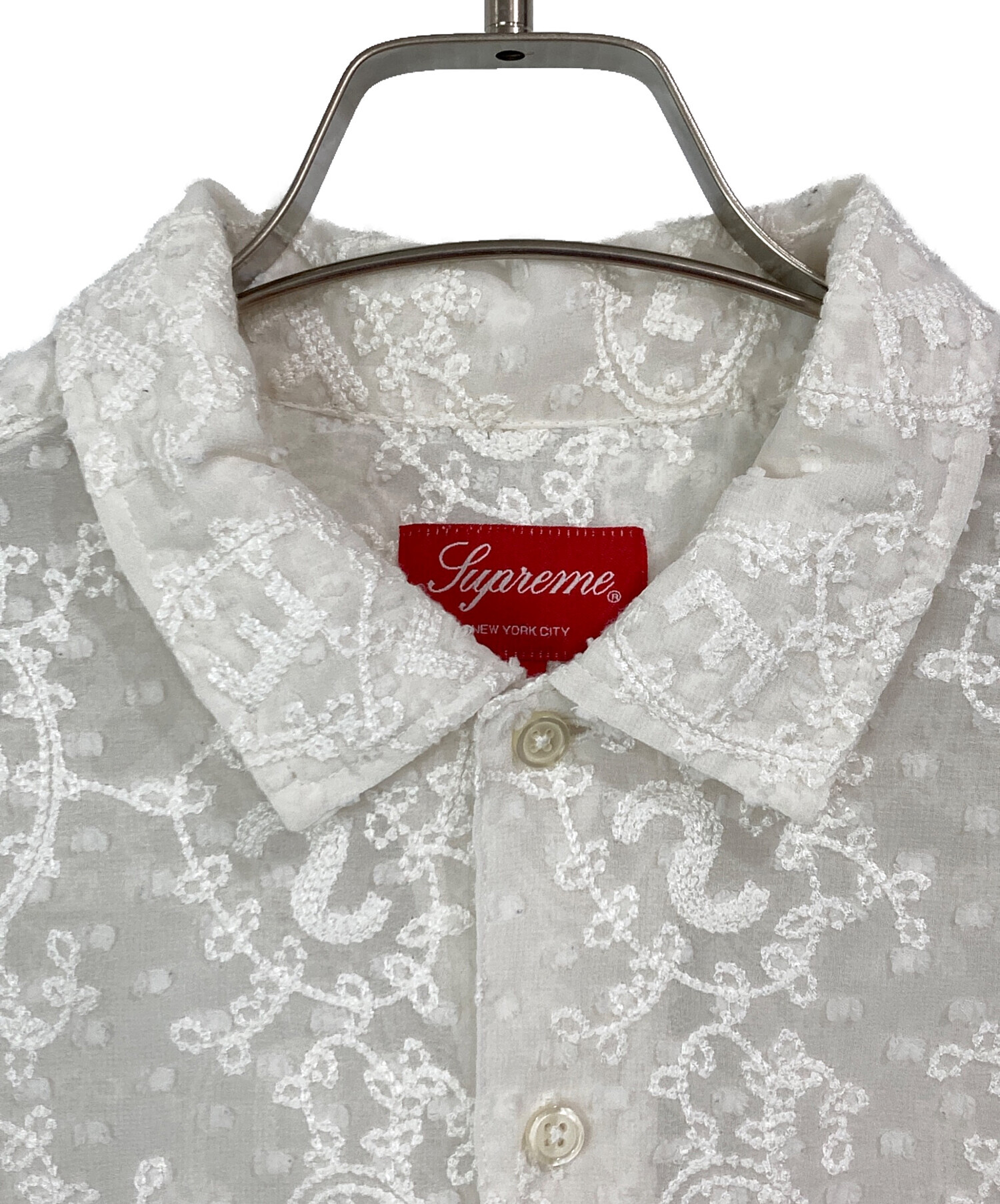 中古・古着通販】Supreme (シュプリーム) Chainstitch Chiffon S/S