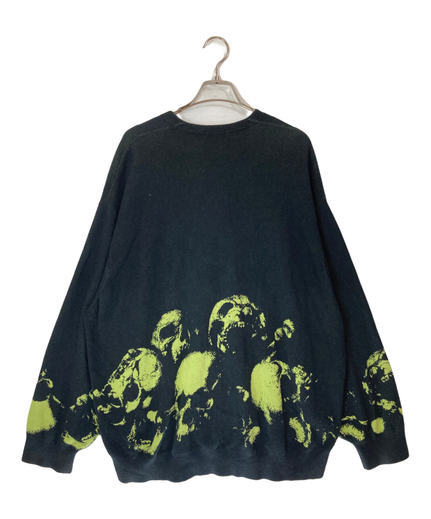LAD MUSICIAN 花柄 スカルフラワー 長袖シャツ グリーン 44 中古・古着通販】LAD MUSICIAN (ラッドミュージシャン) スカル