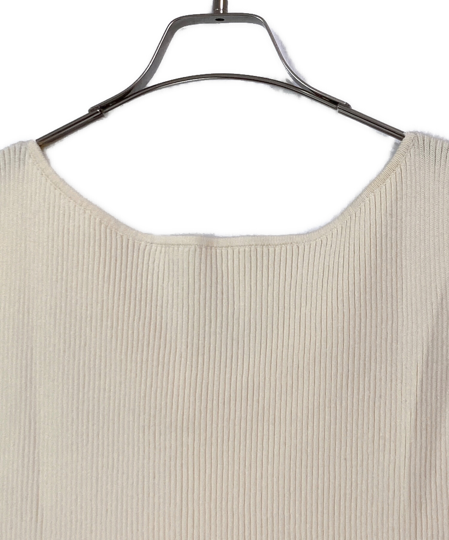 中古・古着通販】L'Appartement (アパルトモン) Back V Rib アイボリー
