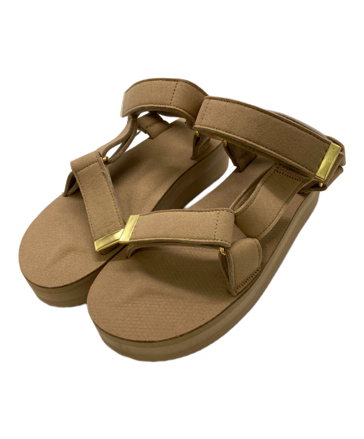 中古・古着通販】suicoke (スイコック) スエードサンダル ベージュ