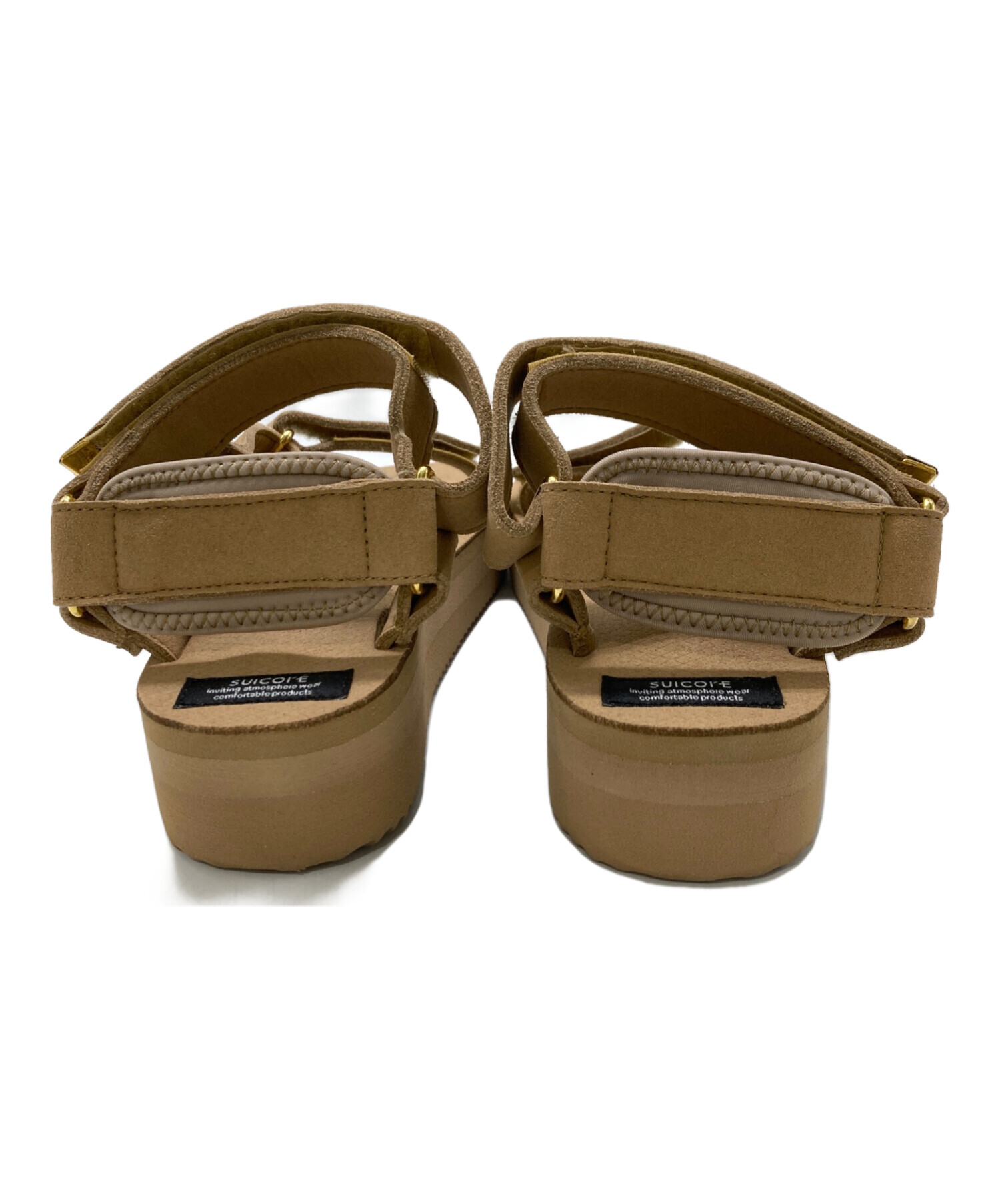 中古・古着通販】suicoke (スイコック) スエードサンダル ベージュ