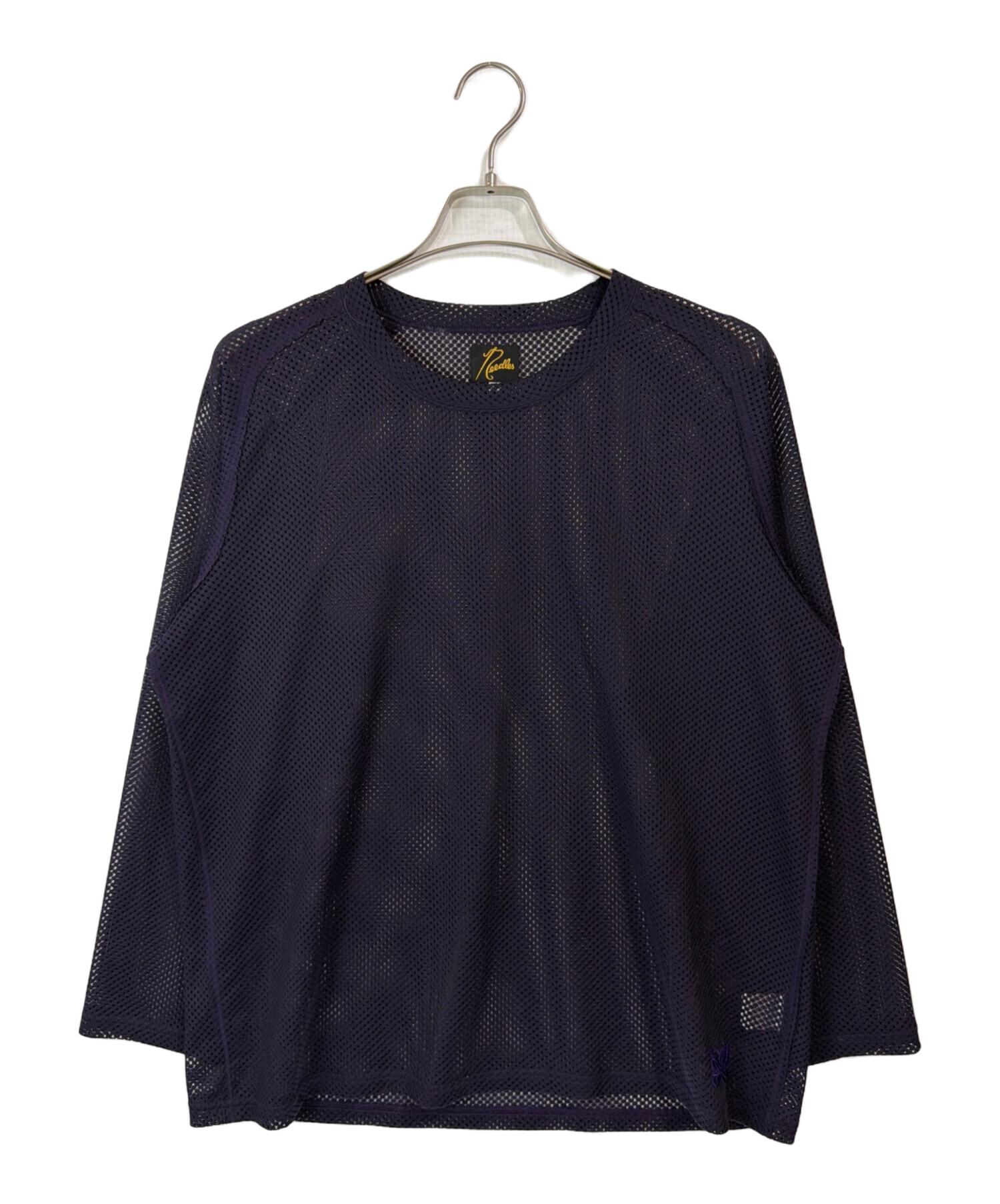 needles ニードルス　メッシュTシャツ 中古・古着通販】Needles (ニードルズ) メッシュカットソー/L/S U-Neck