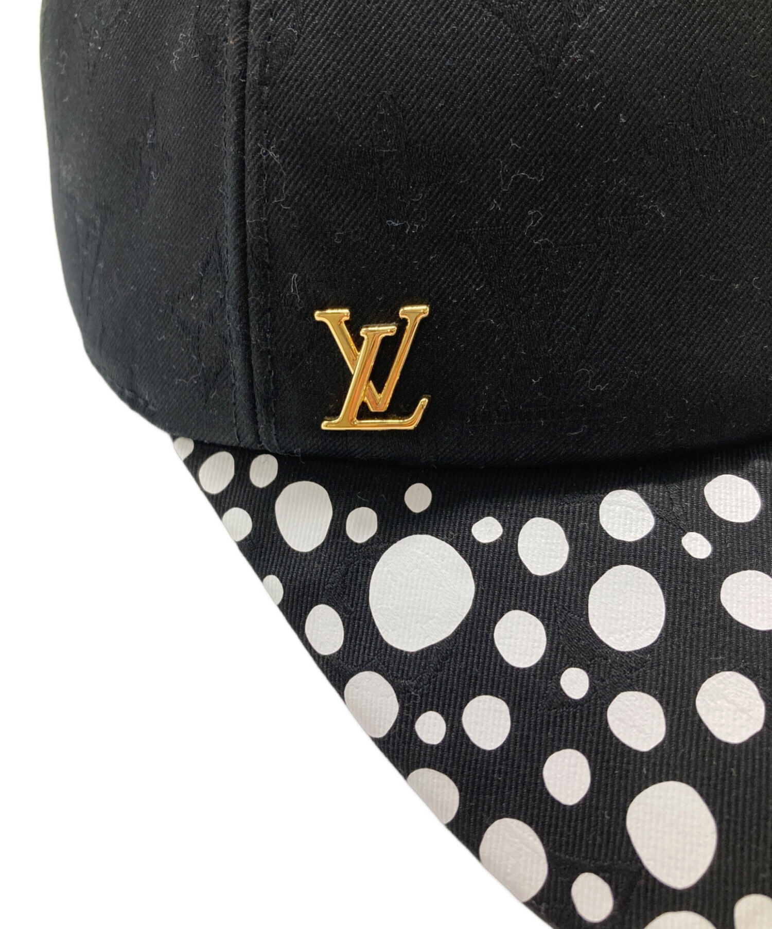 LOUIS VUITTON 草間彌生コラボキャップインフィニティドットブラックM 中古・古着通販】LOUIS VUITTON (ルイ ヴィトン) 草間彌生