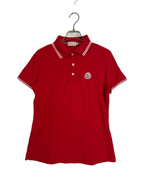 中古・古着通販】MONCLER (モンクレール) 半袖ポロシャツ レッド