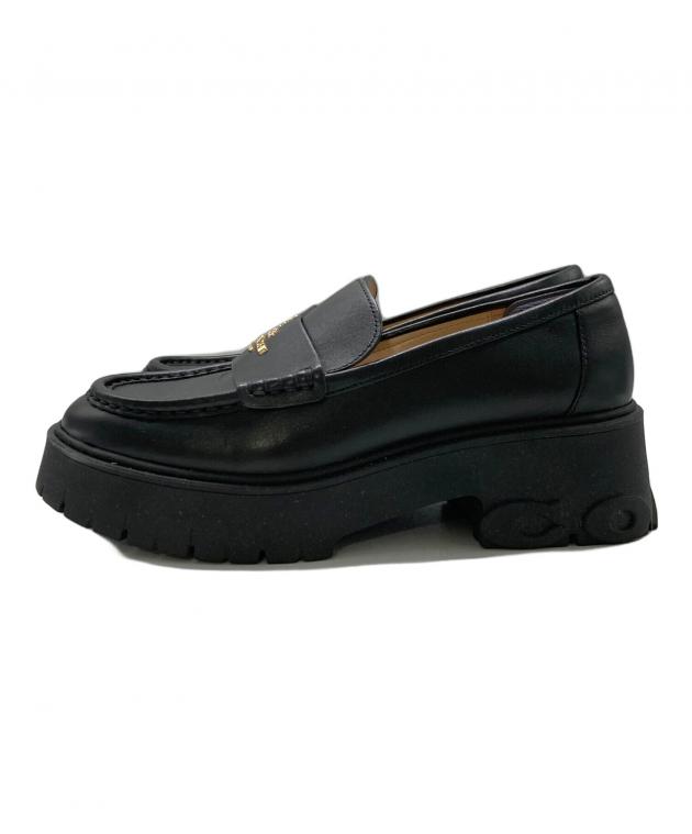 中古・古着通販】COACH (コーチ) ローファー ルーシー/RUTHIE ブラック