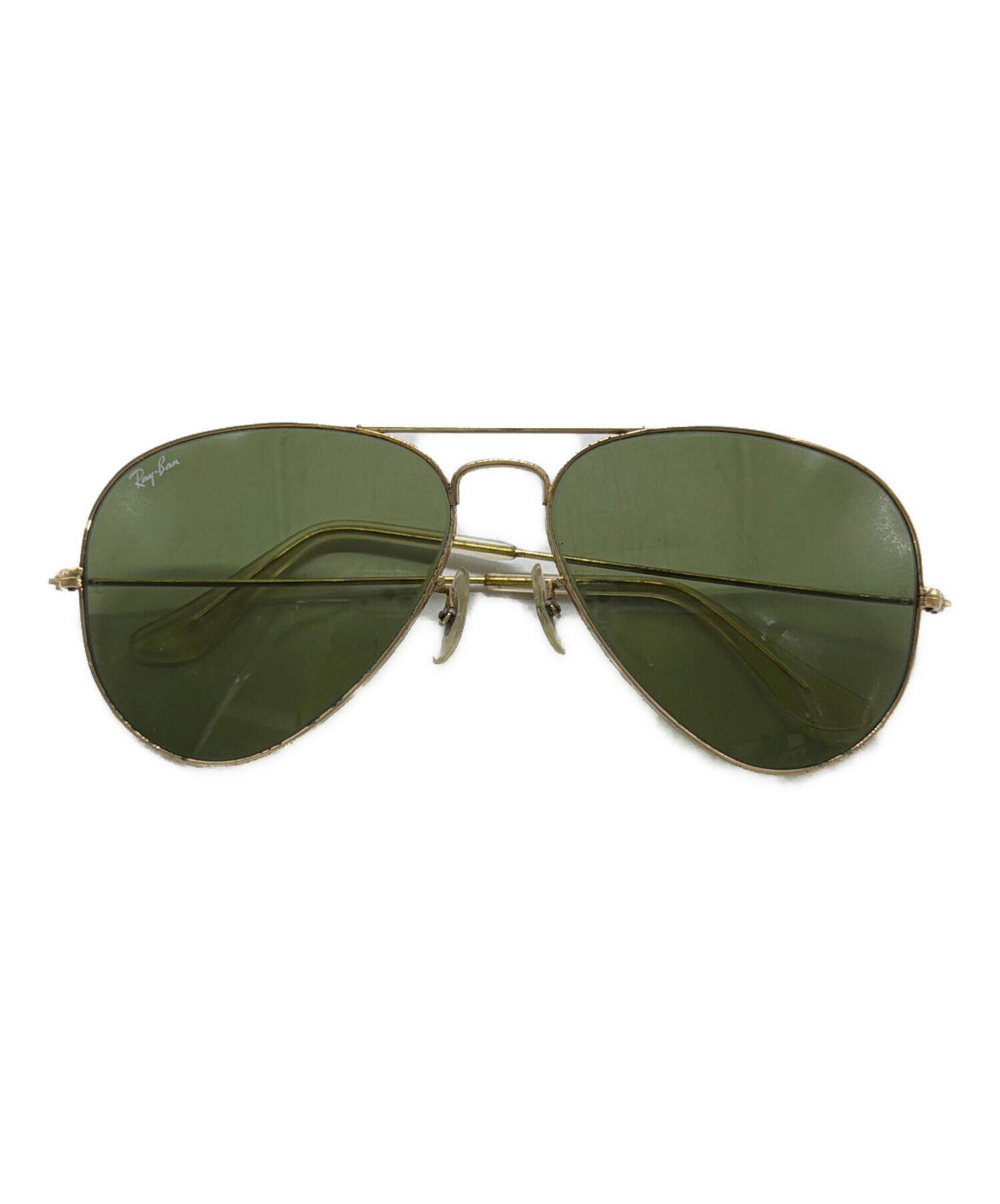 Ray-Ban 眼鏡（中古品） 中古・古着通販】RAY-BAN (レイバン) アビエーターサングラス ゴールド