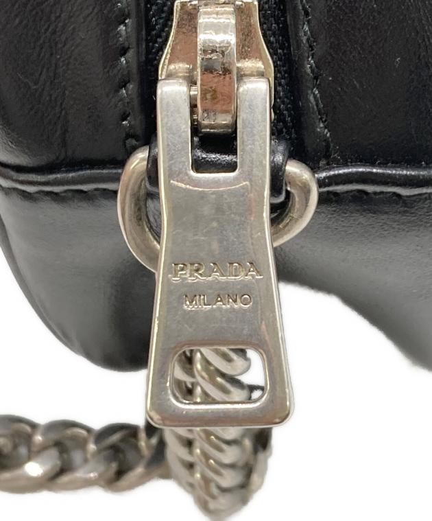 中古・古着通販】PRADA (プラダ) ダイアグラムチェーンショルダー