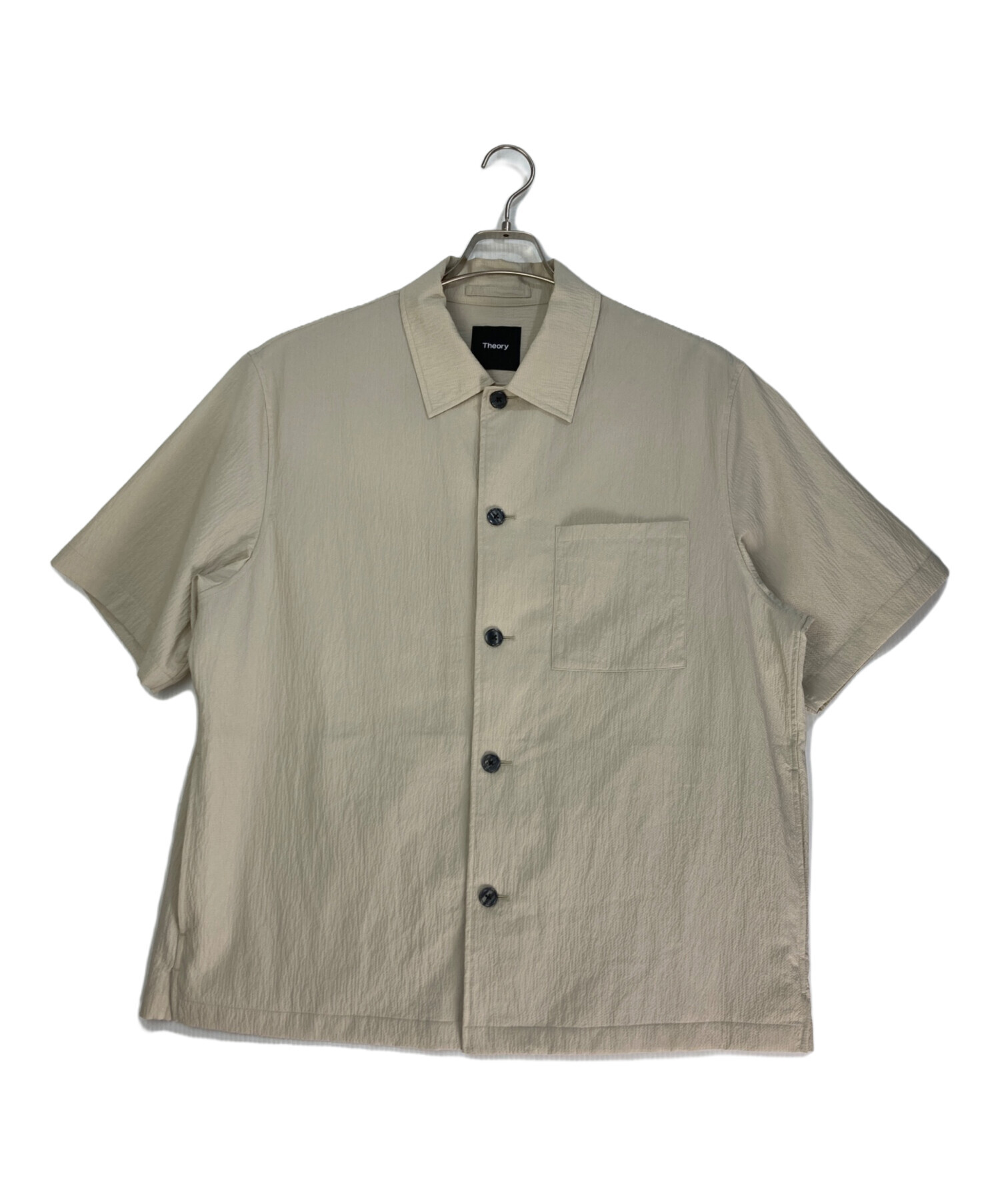 中古・古着通販】theory (セオリー) 半袖シアサッカーシャツ/OVERSHIRT