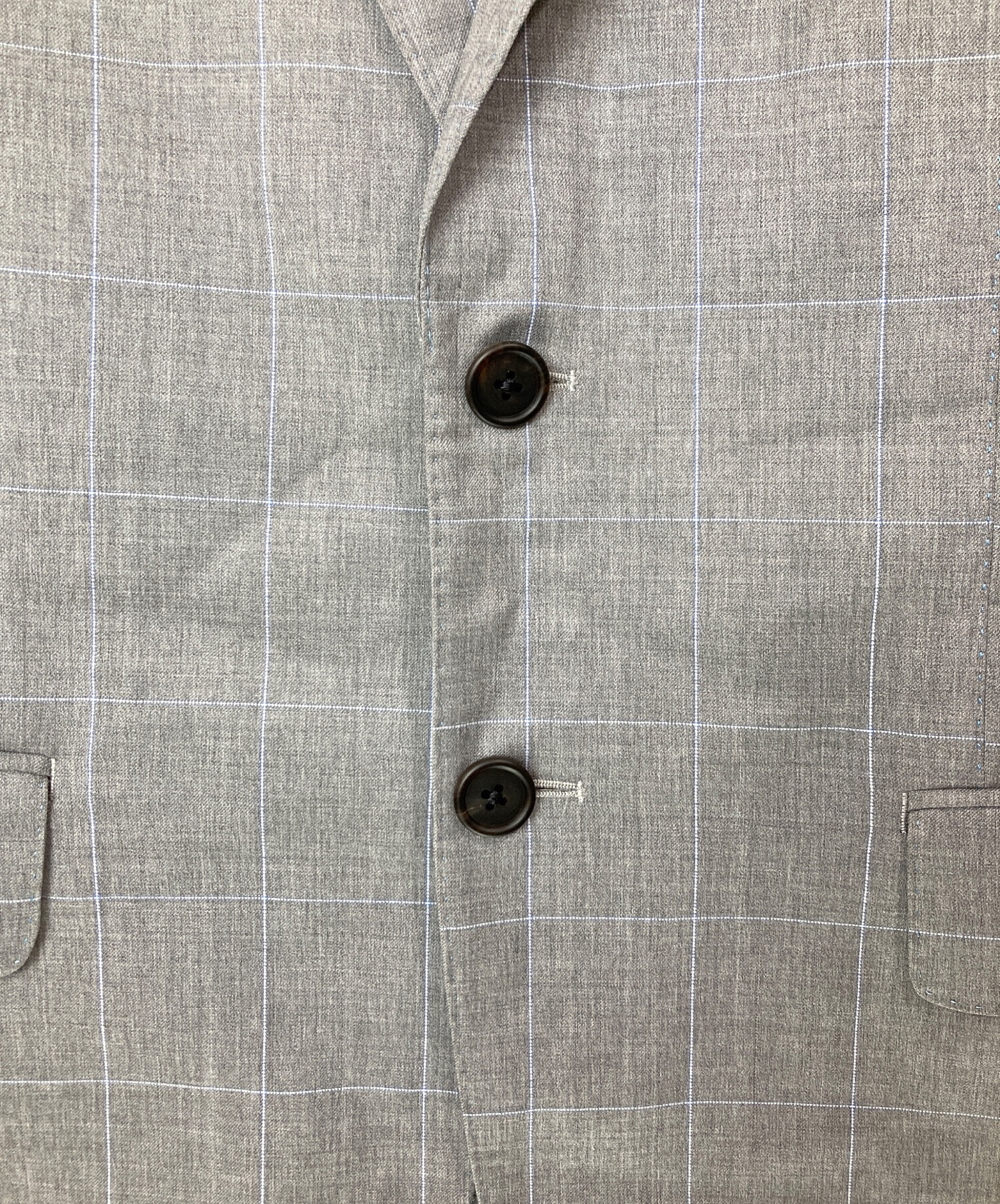 中古・古着通販】Paul Smith (ポールスミス) 花柄2Bジャケット グレー