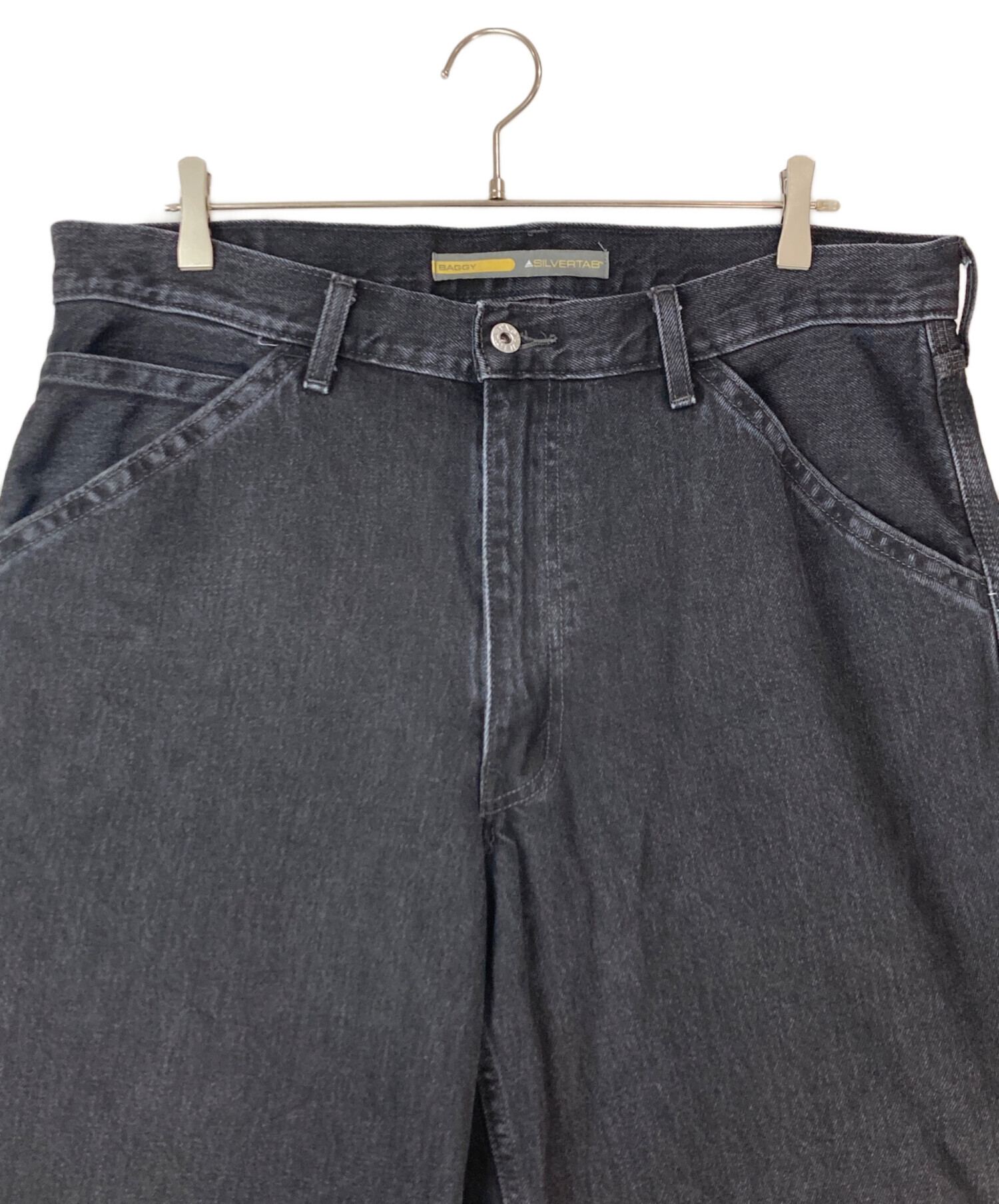 中古・古着通販】LEVI'S (リーバイス) SILVERTAB ブラックデニムパンツ