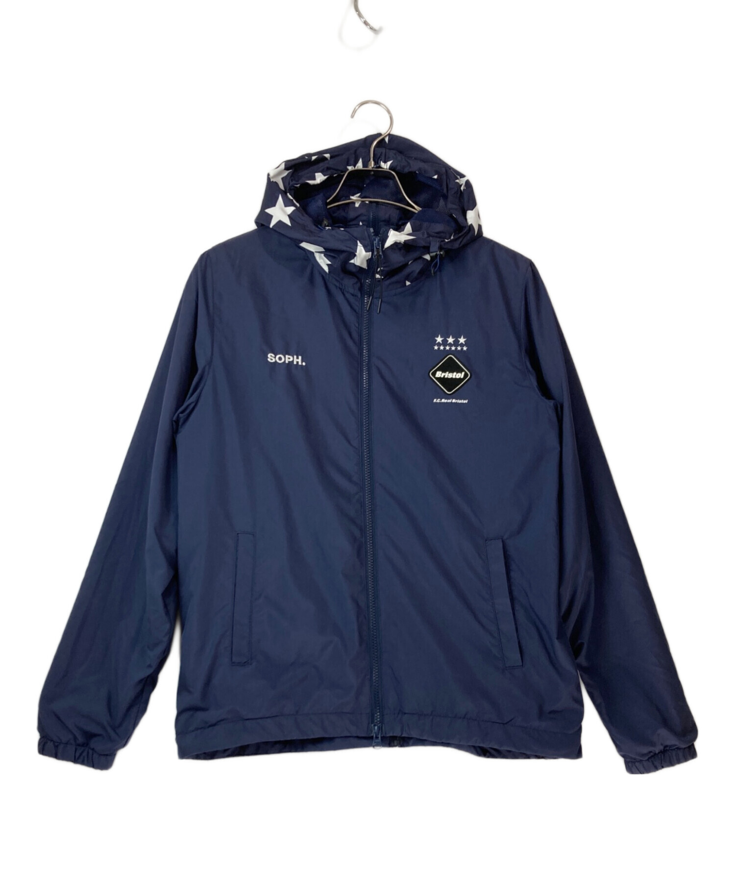 ナイロンジャケット SEPARATE PRACTICE JACKET 中古・古着通販】SOPH. (ソフ) SEPARATE PRACTICE JACKET ネイビー