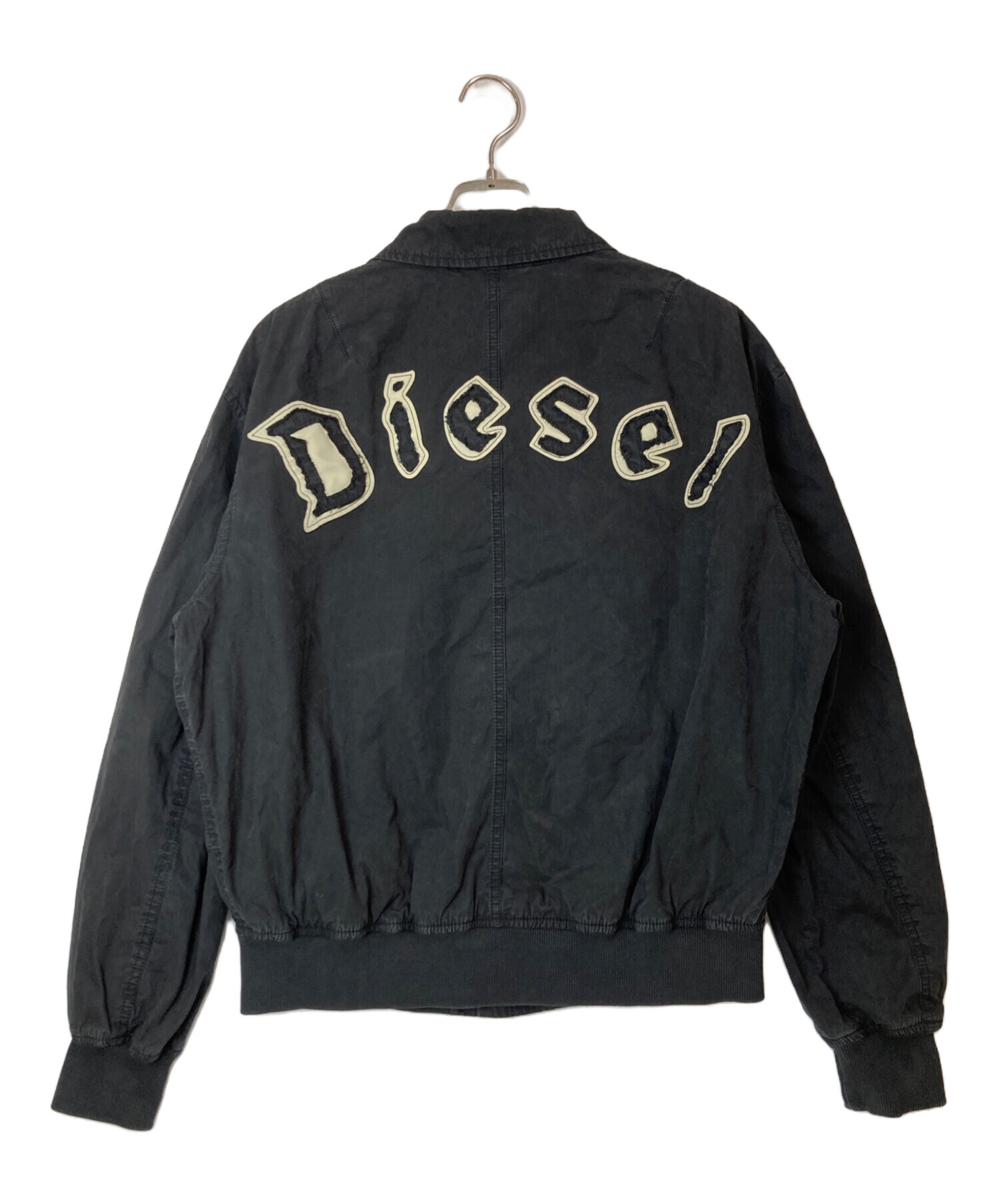 Diesel LAKER WOWトラッカージャケット ロゴ刺繍 紺 中古・古着通販】DIESEL (ディーゼル) LAKER WOW JACKET/ブルゾン
