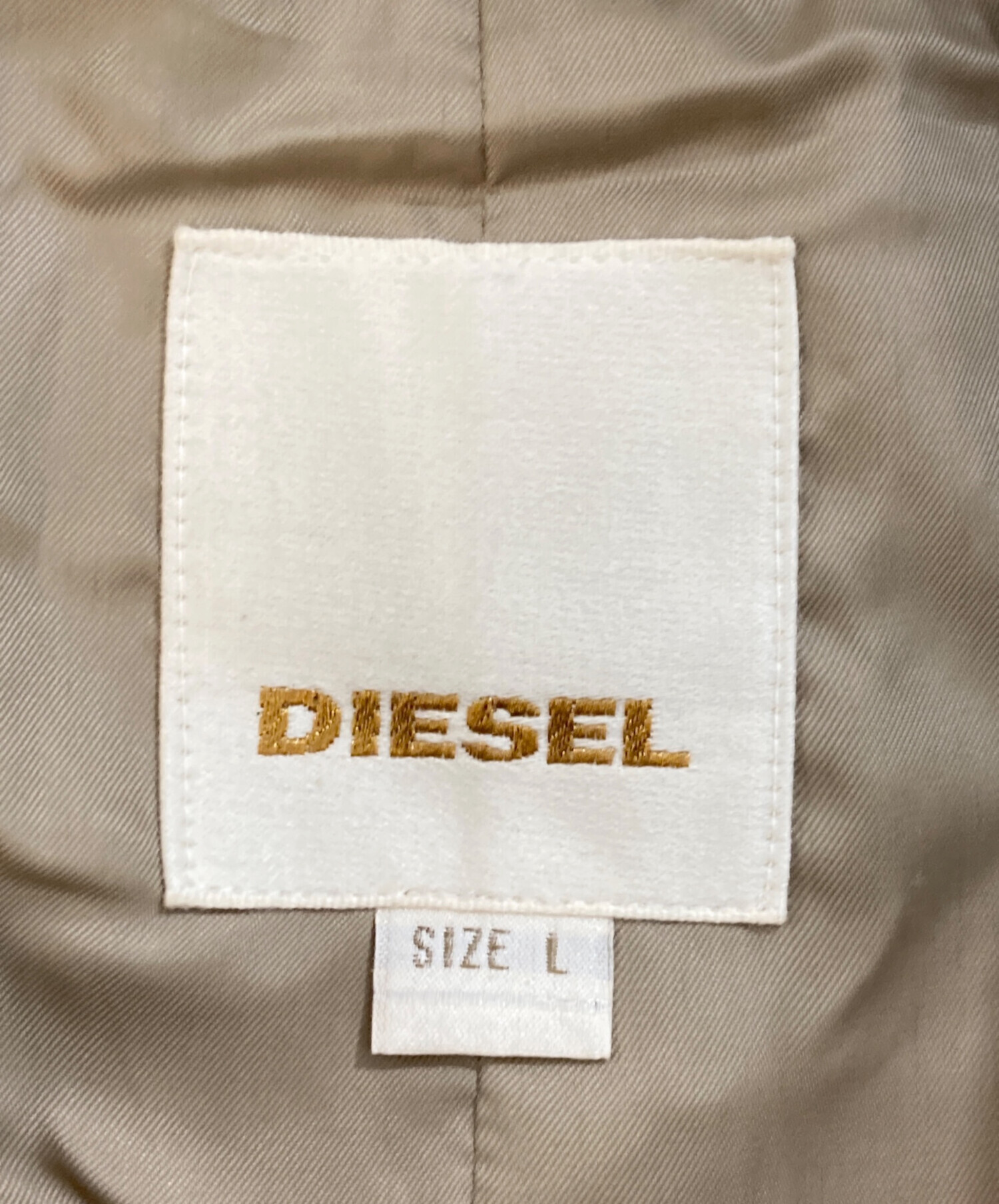 中古・古着通販】DIESEL (ディーゼル) パンチングラムレザージャケット