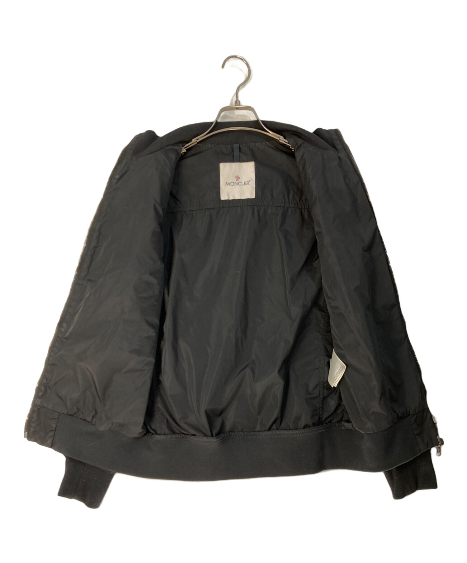 中古・古着通販】MONCLER (モンクレール) ナイロンジャケット ブラック